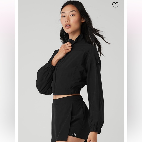 ALO Clubhouse Jacket in Black size XS - Picture 3 of 7